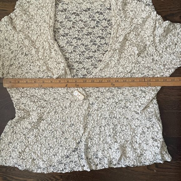 Stunning Windsmoor Cream Lace Blazer Jacket-Size Medium/Large - Picture 9 of 11